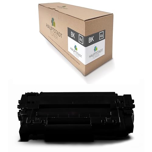 H.T. Toner 4X kompatibel für HP Laserjet P3011 P3015 ersetzt CE255A 55A von HAUPTSTADT TONER