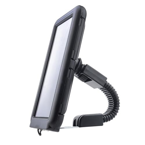 HAWILLOSCH Handyhalter Telefon Straße Handy, Mobiltelefon Drehbar Smartphone-ständer -lenkerhalterung All-Inclusive Telefonhalter Smartphone-unterstützung Ring Black Plastik von HAWILLOSCH