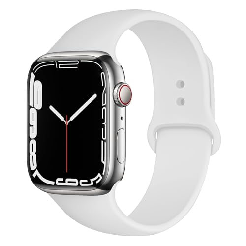 HAYONLIY Strap Compatible with Apple Watch Strap 38mm/40mm/41mm/42mm/44mm/45mm/49mm, Compatible with Series9 8 7 6 5 4 3 2 1 SE Ultra 2 1 Men Women von HAYONLIY