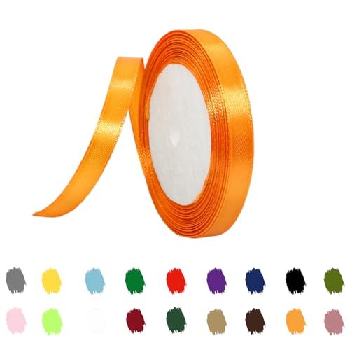 10 mm zum Verpacken von Geschenken, 22 m, 10 mm dicker Stoff zum Basteln von Kuchen, Haarschleifen, Polyester-Weihnachtsdekoration, Hochzeitsauto-Dekoration von HCAXKFMMXU