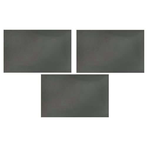 HCLZOE 3-Teilige Filmblätter 7,8x11,8 /20x30cm Schwarz Polarisationsfilter Linear Polarizer Nicht-Klebend für Physik- und Fotografieunterricht von HCLZOE