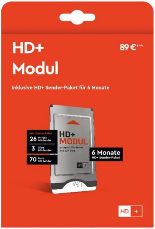 HD PLUS Modul inkl. HD+ Karte (6 Monate) von HD PLUS