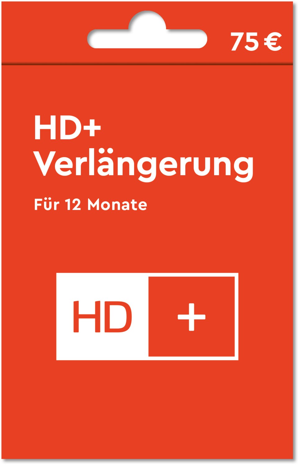 Verlängerung (12 Monate) von HD+