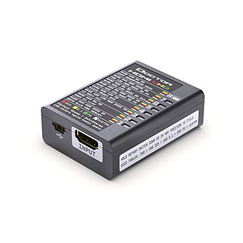 HDFury HDF0130 Dr. HDMI 4K - HDMI EDID Manager / Emulator, löst alle Handshake Probleme bis HDMI 2.0b, 8 cm x 5 cm x 3 cm von HDFury