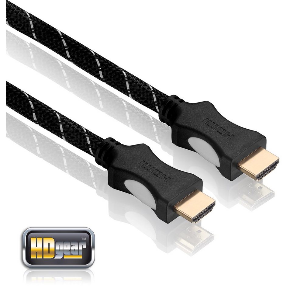 HDGear HDGear - High Speed HDMI Kabel (v1.4 mit Deep Color, x.v.Color und HDMI-Kabel von HDGear