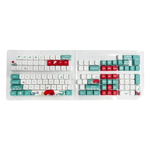 Exquisite 125 Tasten Sea Keycap Set 5-seitige Farbstoff-Sublimation ​Tastenkappen Mechanische Tastaturen Keycap von HDKEAN