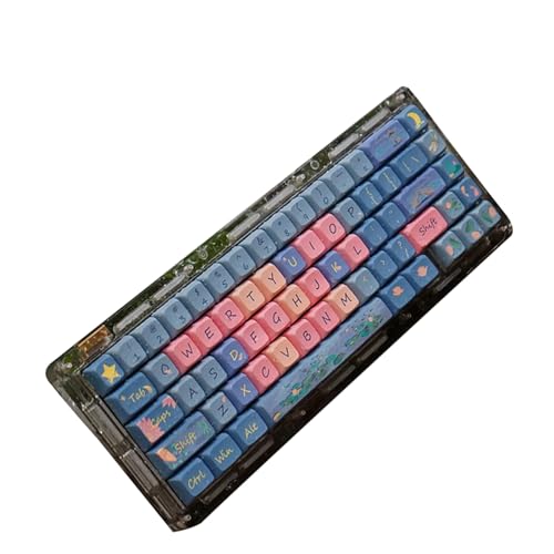 Hechi Night Keycaps DyeSublimation 126 Tasten Tastenkappe Geeignet für mechanische Tastatur von HDKEAN