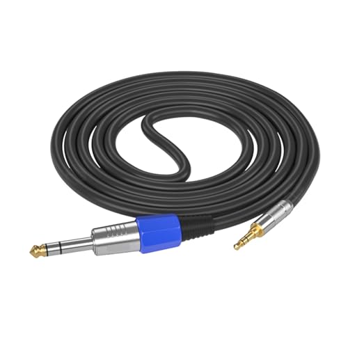 HDOYTXXM 15cm-10m 3 5mm 1/8" Stecker Auf 6 35mm 1/4" Stecker Kabel 2-Kanal Für Verstärker Und Mischpulte von HDOYTXXM