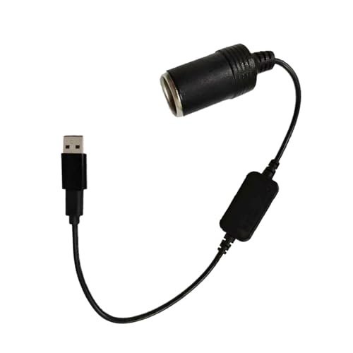 HDOYTXXM Reisefreundliches 5-V USB Typ C Zu-12-V Auto Adapter Konverterkabel Für 10-W Low Power Geräte Lüfter LED Licht von HDOYTXXM