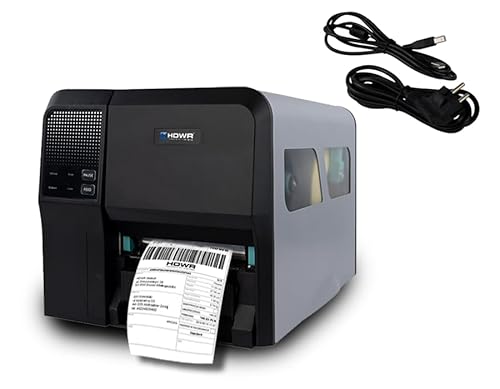 HDWR, OPrint-IA200CN Industrieller Etikettendrucker, LAN, Cutter, 203 DPI, Thermotransfer und Thermotransfer, USB 2.0, Ethernet, RS-232, Hochgeschwindigkeitsdruck 203 mm/s von HDWR