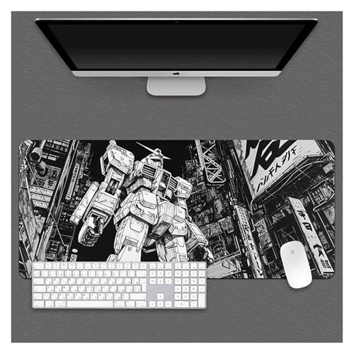 HDkxbf Spiel-Mauspad, Gaming-Laptop-Mauspad, Anime-Schreibtischunterlage, Anime-Mauspad, Gaming-Mauspad, Anime, Erweiterte PC-Tastatur, Wasserdicht Und rutschfest(GD-129,800x300mm) von HDkxbf