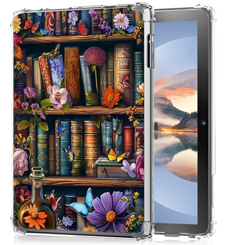 HEAKIERG Clear Case for Remarkable Paper Pro Tablet 11.8 Inch 2024 Released, Transparent TPU Silicone Protective Shell Shockproof Case for Remarkable Paper Pro 2024, Flower Book von HEAKIERG