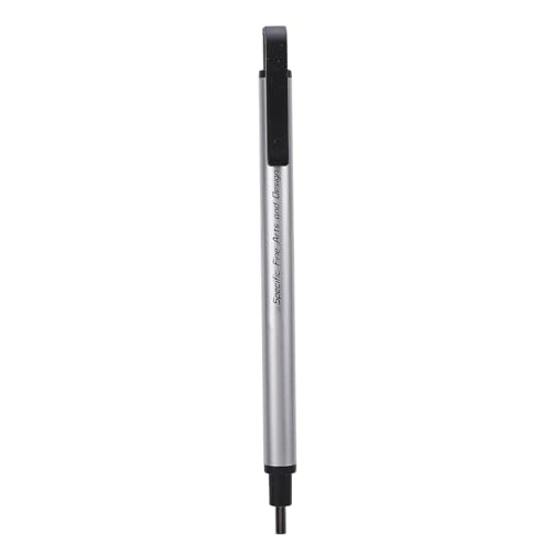 Highlight Painting Radierstift, 2,3 Mm Einziehbarer Radierstift Im Druckbleistift-Stil mit Kleinen und Weichen Köpfen für den Einsatz Im Künstlerbüro und in der Schule (SILVER) von HEEPDD