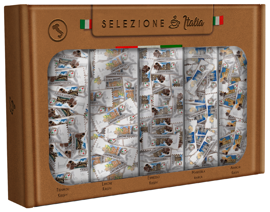 HELLMA Italian Selection Box, Inhalt: 200 Stück, im Karton von HELLMA
