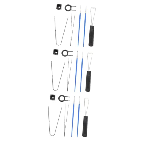 HEMOTON 3 Sätze Keyboard Shaft Pack Reinigungssets Reinigungskit Reinigungswerkzeug Tastatur Versorgung Tastatur Aus Metall Saubere Tastatur Öffner Leiterplatte Rostfreier Stahl Zubehör von HEMOTON