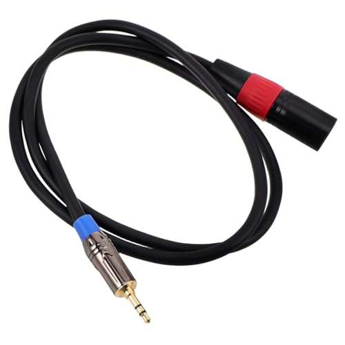 HEMOTON XLR-Audio-Adapterkabel lautsprecher Mikrofon-Splitter Kopfhörerverstärker Patch-Kabel Stecker-auf-Buchse-Adapter Lautsprecherkabel Mikrofonkabel Kunststoff und Kupfer von HEMOTON