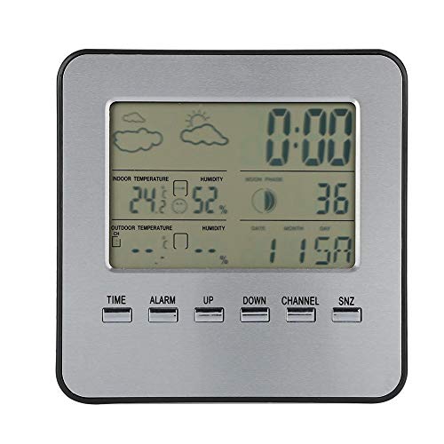 Digitales drahtloses Thermometer, Innen-Außen-Thermometer-Feuchtigkeitsmesser für die Verwendung in der Wetterstation zu Hause von HERCHR