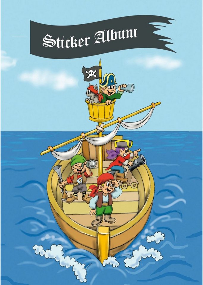 HERMA Fotoalbum Stickeralbum A5 Piratenabenteuer HERMA Fotoalbum Stickeralbum A5 Piratenabenteuer von HERMA