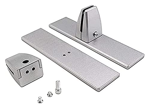 Schreibtisch-Partitionsclips, Partitionsclip Bildschirmclip Desktop-Partitionsclip Abnehmbare Bildschirmhalterung Aluminium-Bildschirm-Partitionshalterung ZTT von HEYDGBBZ