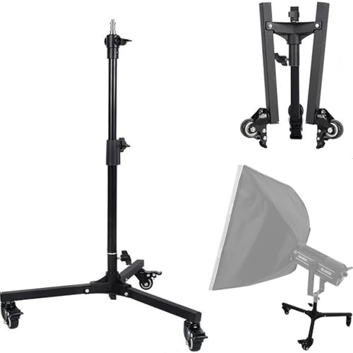 Galgenstativ,Lampenstativ,Licht stativ,Lichtstativ mit Umlenkrolle,Teleskopierbar und einstellbar,Höhe max 75cm,1/4 und 3/8 Schraubanschlüsse,Maximale Tragfähigkeit 50kg für Fotografie Studio Outdoor Galgenstativ,Lampenstativ,Licht stativ,Lichtstativ mit Umlenkrolle,Teleskopierbar und einstellbar,Höhe max 75cm,1/4 und 3/8 Schraubanschlüsse,Maximale Tragfähigkeit 50kg für Fotografie Studio Outdoor von HEYOUTH