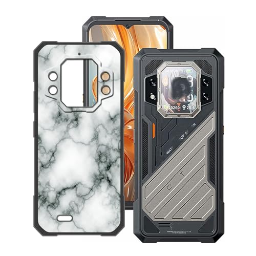 HGJTFANY Hülle für Cubot Kingkong X Pro (6.72"), Stoßfeste Kratzfeste Handyhülle Case, Ultra Dünn Weiche TPU Bumper (Anti-Fingerabdruck) Schutzhülle Tasche für Cubot Kingkong X Pro - Marmor von HGJTFANY