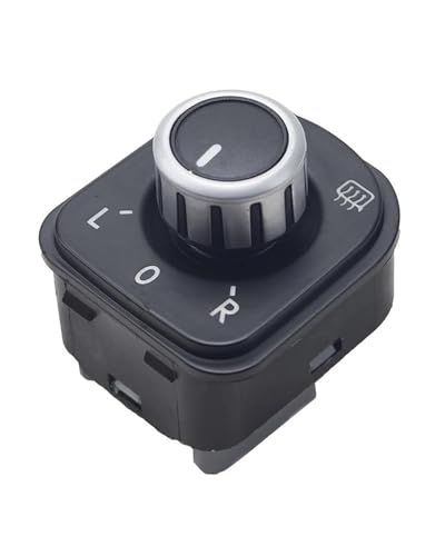 Auto Seitenspiegel Rückspiegel Schalter Für Jetta Für Golf 5 6 MK5 MK6 Kaninchen CC EosCar Rückspiegel Einstellung Control Knob Seite Spiegel Schalter Taste Auto Seitenspiegel Schalter von HGYFS5