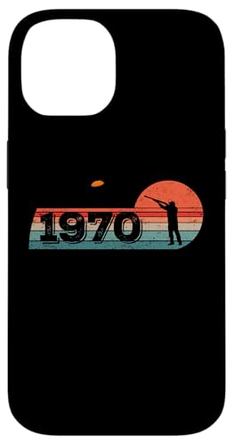 Hülle für iPhone 14 Jahrgang 1970 Tontauben Geburtstagsshirts Tontaubenschießen von HIER KLICKEN FÜR MEHR Tontauben Geburtstagsshirts