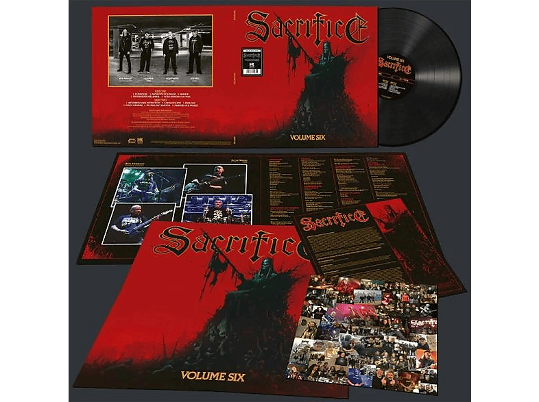 Sacrifice (canada) - Volume Six (Black Vinyl) (Vinyl) von HIGH ROLLE