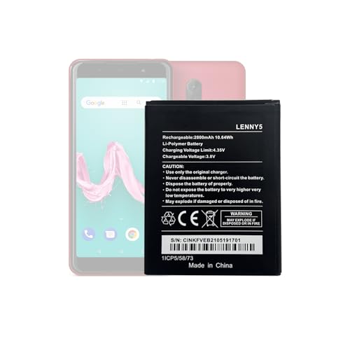 HIGHAKKU Ersatzakku Batterie Wiko Lenny 5 kompatibel mit Wiko Lenny 5 von HIGHAKKU