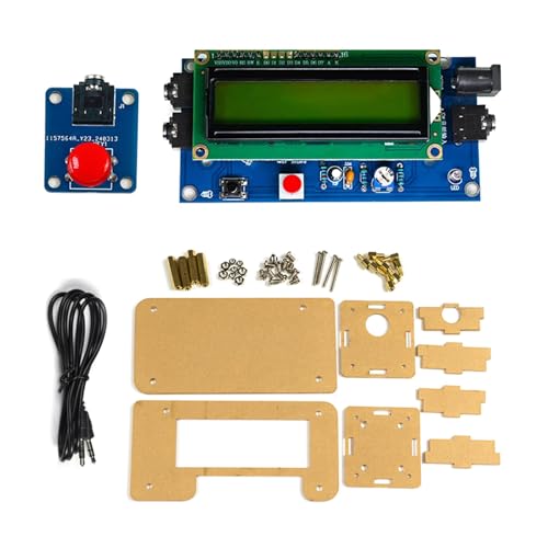 HIOPOIUYT Morsecode-Decoder, geeignet für Radio-Übungen, elektronische Hobbyisten und Bauarbeiter, verbessert die Kommunikationsfähigkeiten von HIOPOIUYT