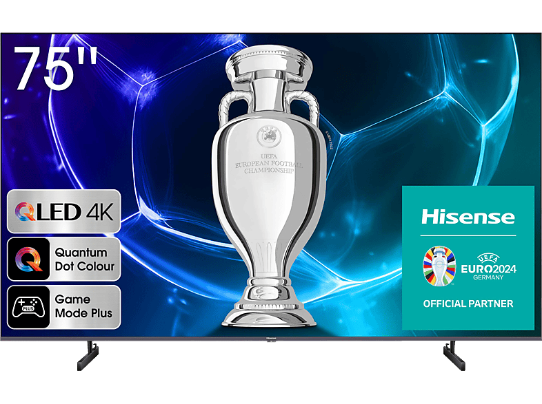 HISENSE 75A7KQ QLED TV (Flat, 75 Zoll / 189 cm, 4K, SMART TV, VIDAA U) von HISENSE