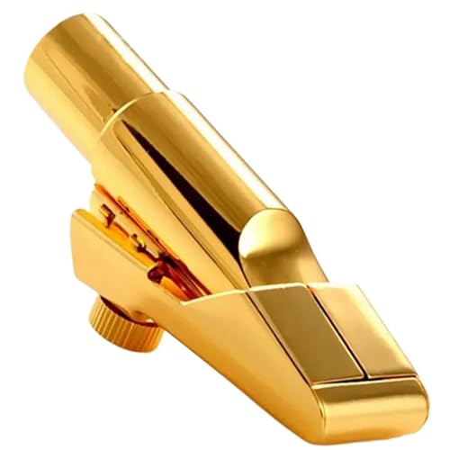 1pcs 5#/ 6#/ 7#/ 8#/ 9#E-Flat Alto/Treble/Tenor Saxophon Flöte-Mundstück Mundstück Accessoires Saxophonteile(Gold,7#) von HJKLBGT