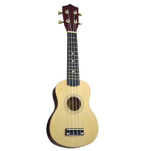 Bunte 21-Zoll-Ukulele-Anfänger-Holzgitarre Mit Vier Saiten Und Stimmgerät ukulele anfänger(Wood) von HJKLBGT