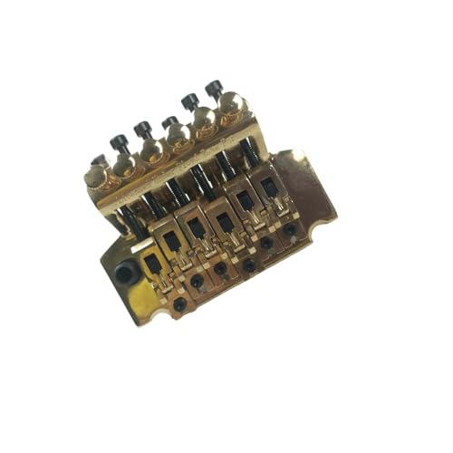 Ersatzteile für Brücken Gitarrenzubehör Double Shake Für LP Tremolo Vibrato System Gold Gitarrenbrücke von HJKLBGT