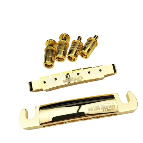 Ersatzteile für Brücken Gold Elektrische Gitarre Brücke Für LP/SG Gitarre Goldene von HJKLBGT