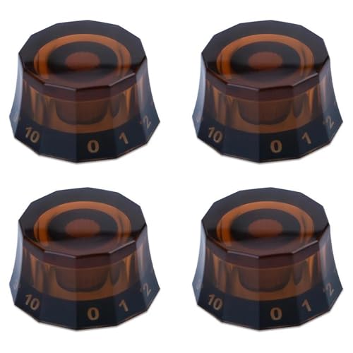 gitarrenzubehör set 3/4PCS Elektrische Gitarre Tone Volume Control Knöpfe Für LP/SG Elektrische Gitarre Gitarre Zubehör(E 4PCS) von HJKLBGT