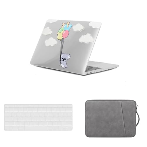 HLAAJJX Hülle Case für MacBook Pro 13 Zoll M1 A1706 A1708 A1989 A2159 A2251 A2289 A2338 2020-2016, Plastik Laptop Hartschale Schutzhülle Cover & Tastaturschutz &Tasche,Kolar von HLAAJJX