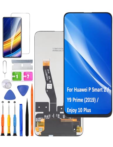 Ersatz Original Display für Huawei P Smart Z / Y9 Prime (2019) LCD Bildschirm, für Huawei Enjoy 10 Plus Display Bildschirm Touch Digitizer Assembly Reparaturteile Kit von HLYGZX