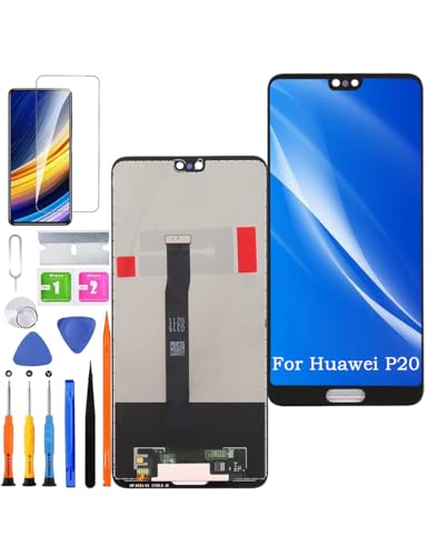 Ersatz Display für Huawei P20 LCD Bildschirm, EML-L29 EML-L09 EML-L29C Display Bildschirm Touch Digitizer Assembly Reparaturteile Kit von HLYGZX