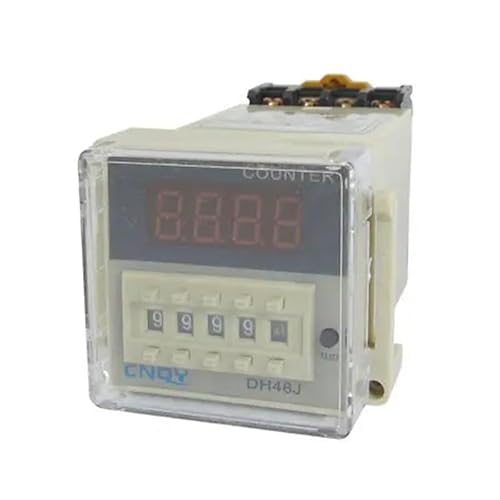 Programmable DH48JA Digital Counter Relay 1-999900 AC 220V 50/60Hz HMCOCOOFM von HMCOCOOFM