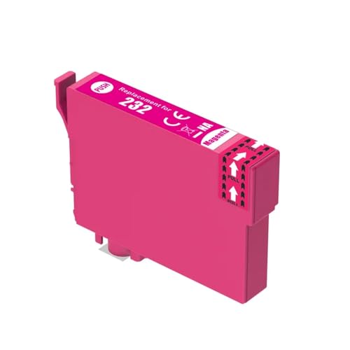 HNJFXCRO Kompatible Tintenpatrone 232XL 232 XL T232 T232XL Kompatibel mit Tintenstrahldrucker XP-4200 XP-4205 WF-2930 WF-2950(1MAGENTA) von HNJFXCRO