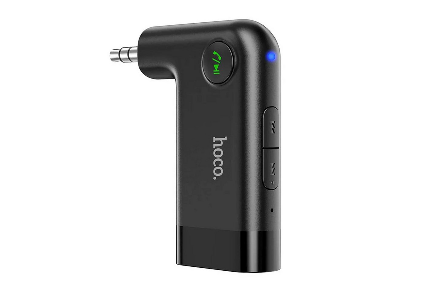 HOCO Drahtloser AUX Autoempfänger Bluetooth-Empfänger mit Miniklinke 3,5mm Bluetooth-Adapter von HOCO