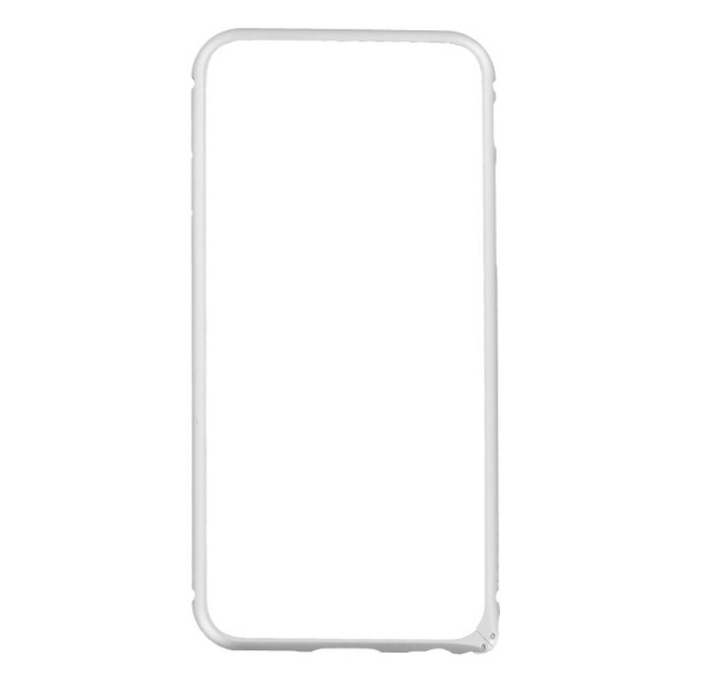 HOCO Handytasche Original Metall Bumper Handyhülle für iPhone 6 6S Silber HI-T017 (Bumper) von HOCO