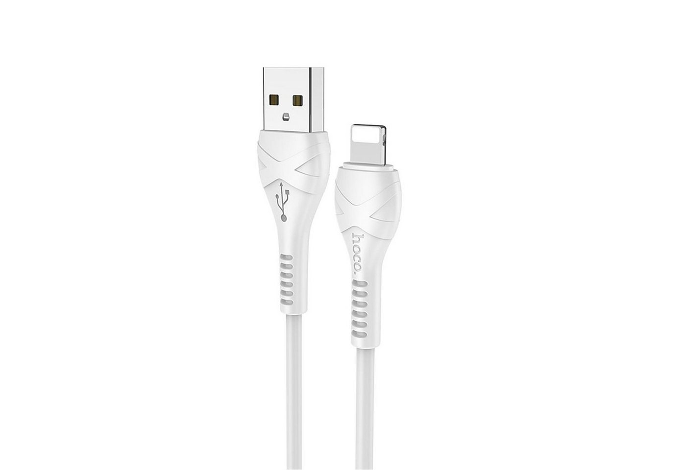 HOCO X37 USB Daten & Ladekabel bis zu 2.4A Ladestrom Smartphone-Kabel, Lightning, USB Typ A (100 cm), Hochwertiges Aufladekabel für iPhone, iPad oder den iPod von HOCO