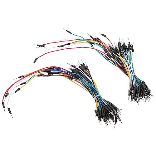 HOMOCONO 2 Bundles Breadboard Jumper Wire Set Vorgeformte Steckbrett Verbindungsleitungen Jumper Kabel Für Elektronikprojekte Male Zu Male Male Zu Female Female Zu Female von HOMOCONO