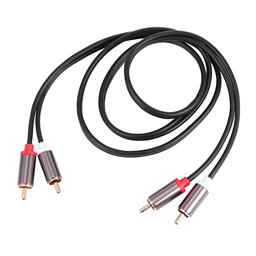 HOMSFOU 1 2 Audio Kabel Lautsprecherkabel Mit Bananenstecker Usb-wandstecker Usb-c Auf Kabel Usb-wandladegerät Netzkabel Männliches Stereokabel Männliches Audiokabel Aluminiumschale Black von HOMSFOU