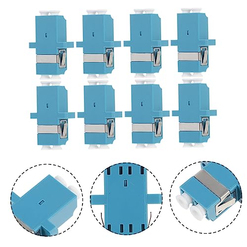 HOMSFOU 1 Satz Glasfaseradapter Lichtwellenleiter-adapter Singlemode-adapter Adapterstecker Optisches Kabel Koppler Für Optische Fasern Optische Adapter Und Koppler Plastik Sky- 10st von HOMSFOU