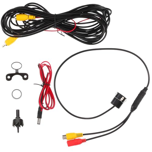 HOMSFOU 1 Satz Rückfahrkamerakabel Fahrzeug-rückfahrkamera Parküberwachungskamera Auto Parken Cam Rückfahrkamera Fürs Auto Parkkamera Rückfahrkamera Für Auto LKW-rückfahrkamera Metall von HOMSFOU