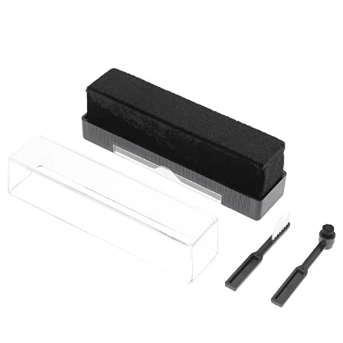 HOMSFOU 1 Satz Schallplatten Reinigungsbürste Auto Schallplattenwaschanlage Plattenspieler Reinigungsset Tastatur Bürstenreiniger Anti Schallplattenfaser Bürstenhalter von HOMSFOU