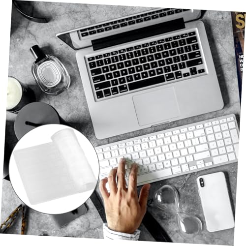 HOMSFOU 1 Stück Tastaturschutz Tastaturabdeckungen Klaviatur Tastaturreiniger Computer-tastaturabdeckung Gadgets Gaming -tastaturen Klavier Weiße Schlüsselkaps Kieselgel Transparent HOMSFOU 1 Stück Tastaturschutz Tastaturabdeckungen Klaviatur Tastaturreiniger Computer-tastaturabdeckung Gadgets Gaming -tastaturen Klavier Weiße Schlüsselkaps Kieselgel Transparent von HOMSFOU